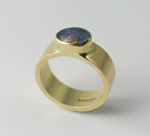 Gola & Opal Ring