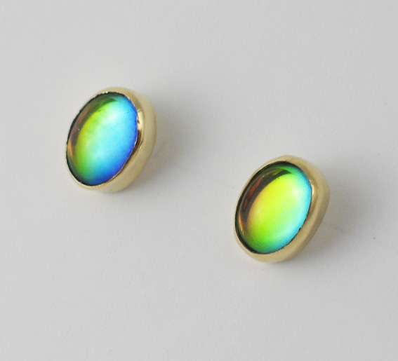 Gold Stud Earrings