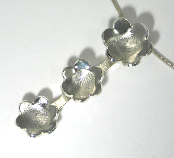 Triple Flower Pendant